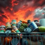 3day supply in a shopping cart