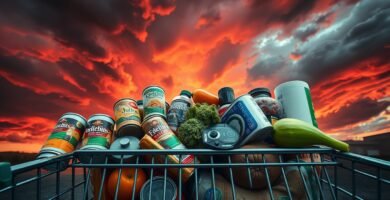 3day supply in a shopping cart