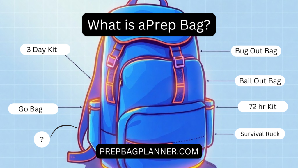 prep bags are like other emergency bag by name