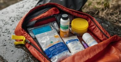 spring transition prep bag items