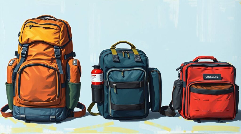 compare different types of bug out bags
